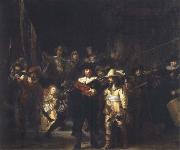 REMBRANDT Harmenszoon van Rijn The Militia Company of Frans Banning Cocq,Known as The Night Watch France oil painting artist